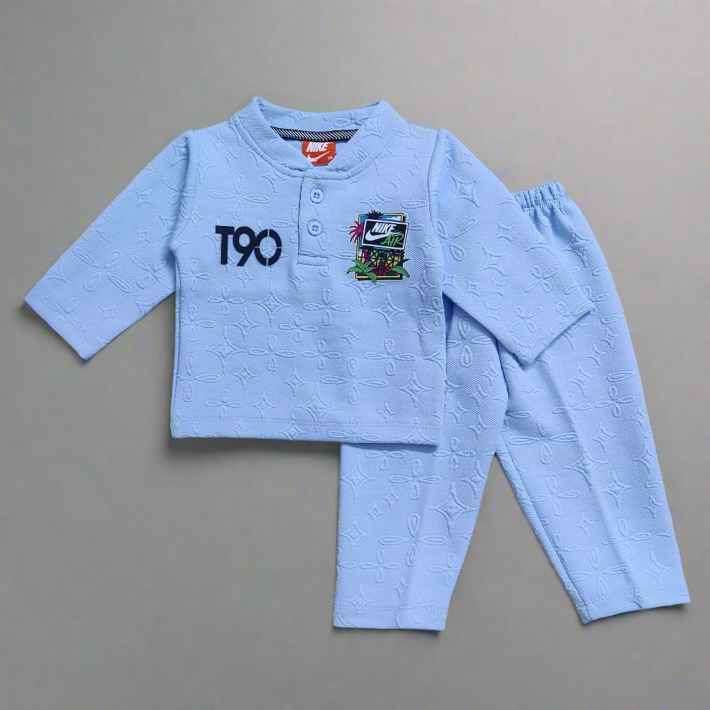 Nike Light Green Kids' top and pajama set