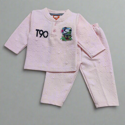 Nike Light Green Kids' top and pajama set