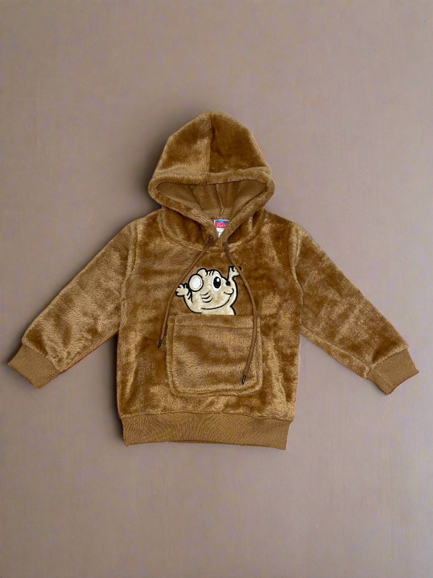 Adorable Light Green Hoodie and Pants Set with Cute Animal Graphics
