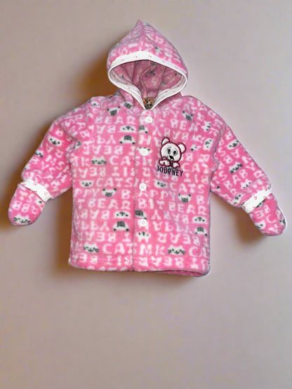 Adorable Pink and White Baby Clothing Set For New Born