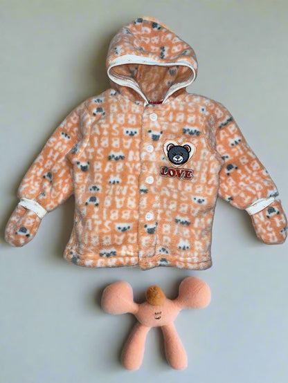 Adorable Pink and White Baby Clothing Set For New Born