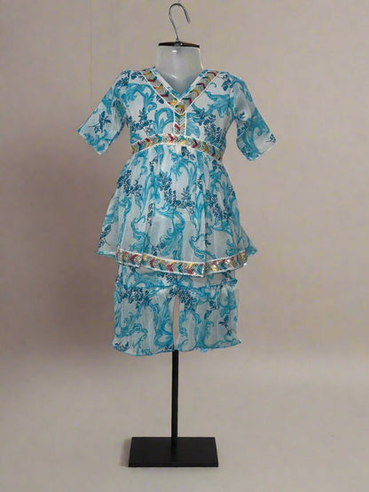 Elegant Floral Sarara Dress for Every Occasion