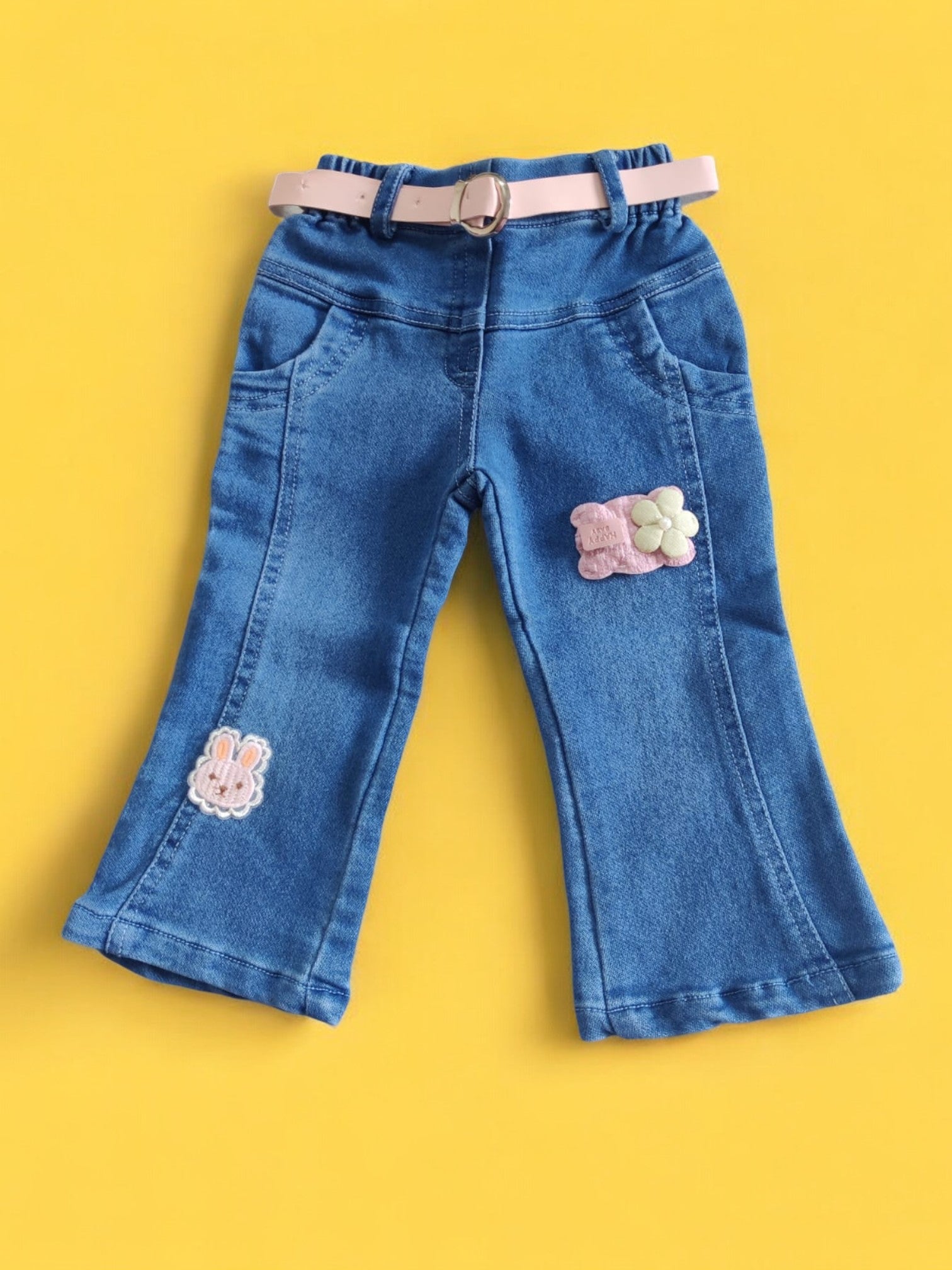 Adorable Top and denim jeans set for Girls - Bumblehugs